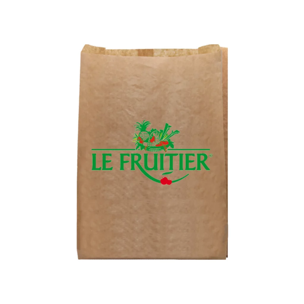 sac kraft fruit legume le fruitier 40 gr saveur commerce