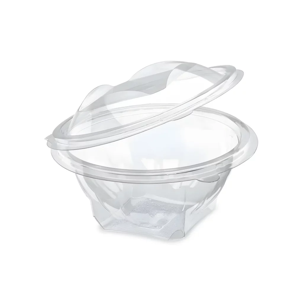 bol transparent couvercle à charnières