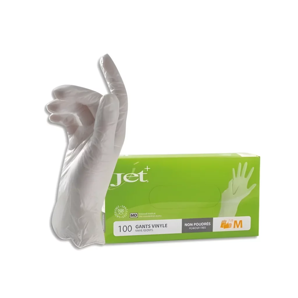 gants transparents saveurs commerce