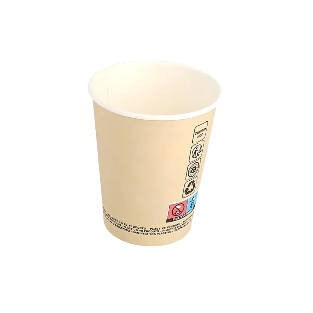 gobelet kraft brun naturel saveurs commerce