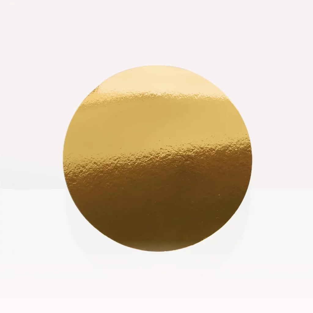 plateau rond or